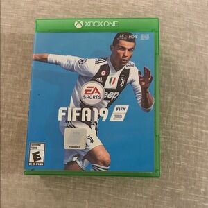FIFA 19 Xbox One Game by EA Sports - Blue Cover
